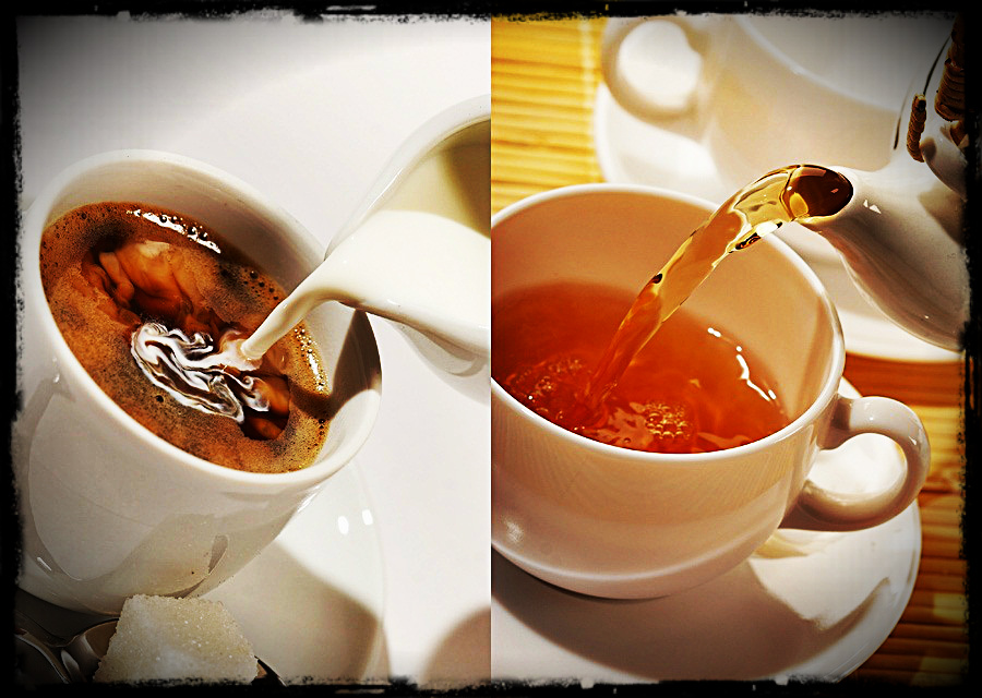 Ce alegi pentru dantura ta: Ceaiul sau Cafeaua?